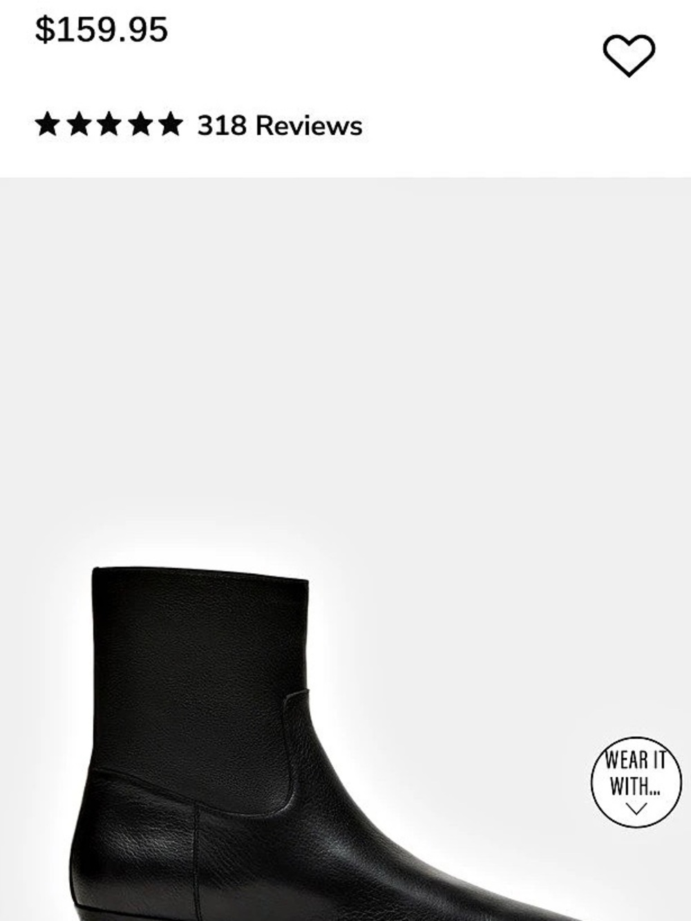 Steve Madden Dusty Black Leather Boot Ankle Boots